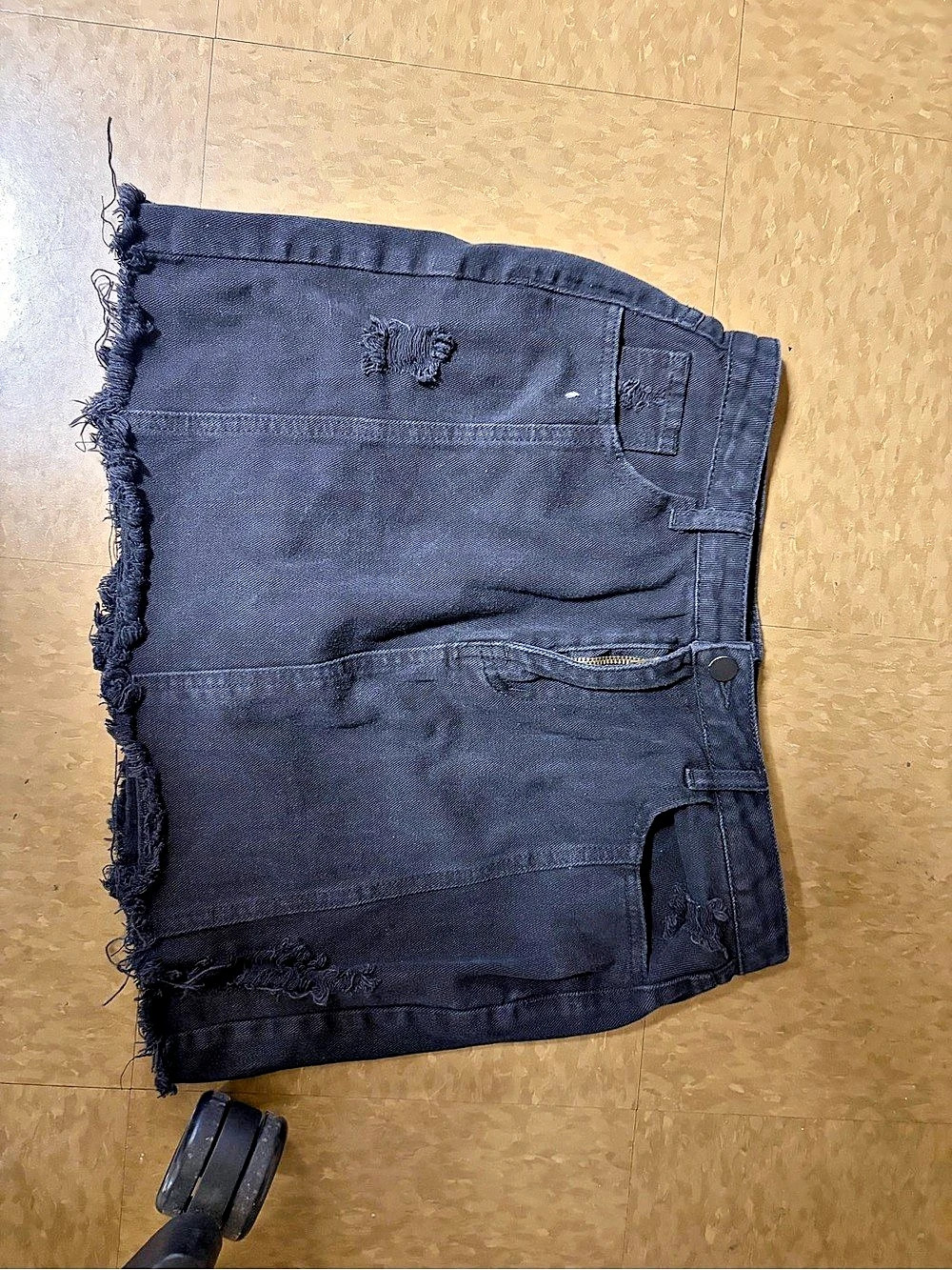 SHEIN Cargo skirt in Black Size Large